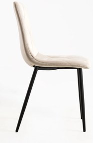 Set 4 Fluwelen Lyke Stoelen