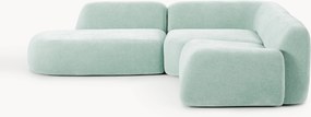 Modulaire hoekbank Wolke (4-zits) met chaise longue