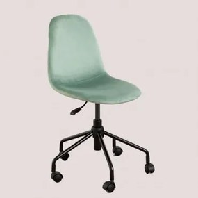 Glamm Fluwelen Bureaustoel Grün Tanne - Sklum