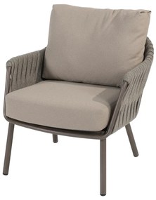 Taste by 4 Seasons Cannes low dining tuinstoel terre SALE LoungestoelTuinstoel bruin weerbestendig