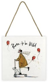 Sam Toft - Born to be Wild Schilderij op hout