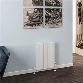 Eastbrook Rosano horizontale aluminium radiator 60x47cm Mat wit 555 watt