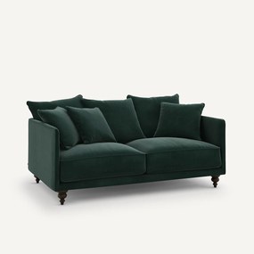 3-zits compacte fluwelen zetel, Lazare