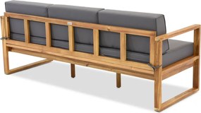 Driezitsbank in acaciahout van Maskat Garden Point