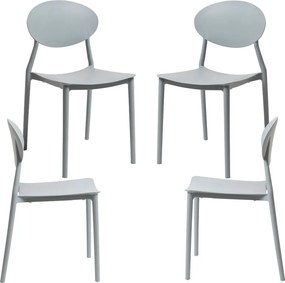 Set 4 Butan Stoelen