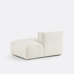 Rechtse loungebank in bouclette, Seven