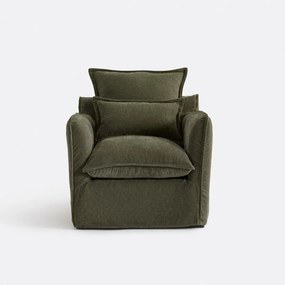 Fauteuil van mêlee polyester, Odna