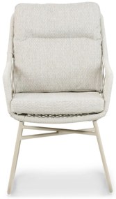 Tuinset 4 personen 180 cm Aluminium/rope Taupe Lifestyle Garden Furniture Vicente/Camila