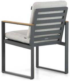 Tuinstoel Aluminium Grijs-antraciet Lifestyle Garden Furniture Faro