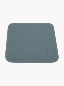 Bouclé zitkussen Curva voor krukjes