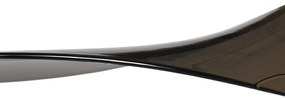 Moderne Plafondventilator met lamp messing met afstandsbediening incl. LED - Sirocco 50 Modern rond Binnenverlichting Lamp
