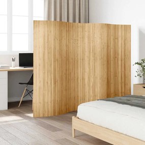 vidaXL Kamerscherm 250x165 cm bamboe natuurlijk