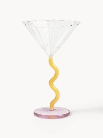 Cocktailglazen Curve van borosilicaatglas, 2 stuks