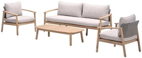 Garden Impressions Yucatan loungeset 4-delig - acacia