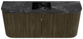 Mondiaz Joya DLux 95cm toiletmeubel ronding links/rechts shadow met wastafel faye midden 1 kraangat lava