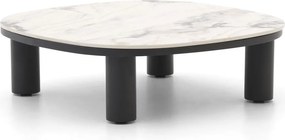 Loungetafel Bellagio  | Vierkant  | Tuintafel Sintered stone | 90x90cm | Kees Smit Tuinmeubelen