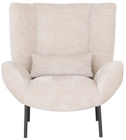 Must Living Astro Naturel Fauteuil Met Lendekussen