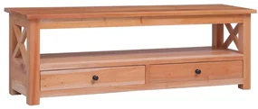 vidaXL Tv-meubel 115x30x40 cm massief mahoniehout