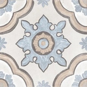Cifre Ceramica Adobe Decor wand- en vloertegel - 20x20cm - Vierkant - 8.5mm - Basma Ivory SW07310475-4