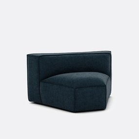 Modulaire open hoek, structuurfluweel Seven