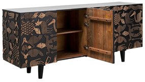 Kare Design Nativera Mangohout Dressoir - 177x45x75cm.