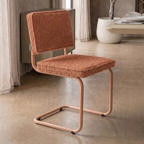 Zuiver Ridge Soft Retro Design Stoel Teddy Terra