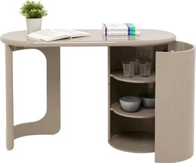 Beige Retro Bureau - 120 X 50cm.