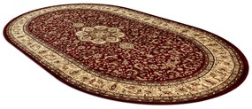 Tapijt ROYAL ADR  Ovaal patroon 521  kastanjebruin