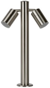 Lucide Arne dubbele sokkellamp 10W 30x50cm chroom mat