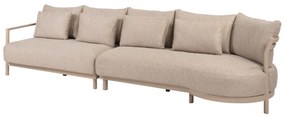 Mykonos modulaire chaise longue loungeset 2 delig latte 4 Seasons Outdoor