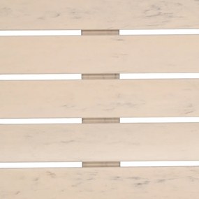Terrastegel composiet 50 x 50 cm steengrijs gevlamd FSC (24 mm) massief