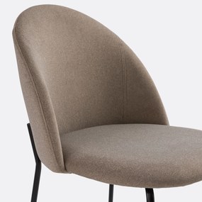 Set van 2 fluwelen stoelen, Nordie