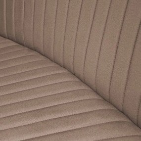 Eetkamerbank - Hengelo - stof Element beige 06 - geschikt voor ovale tafel 200 cm