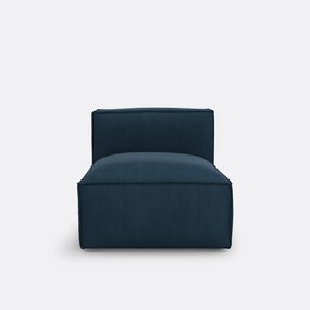 Element voor modulaire bank, in ribfluweel, Seven