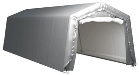 vidaXL Opslagtent 300x900 cm staal grijs