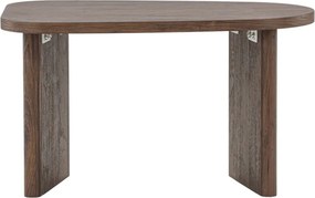 Kleine Organische Salontafel Mocca - 45 X 70cm.