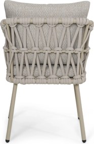 Tuinstoel Rope Zand/Beige Coco Oliva