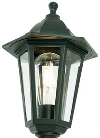 Klassieke buiten lantaarn donker groen 217cm 3-lichts IP44 - New Haven Klassiek / Antiek E27 IP44 Buitenverlichting