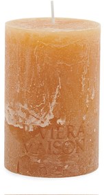 Rivièra Maison - Pillar Candle Rustic caramel 7x10 - Kleur: Caramel