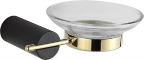 Mexen Aron zeepbakje, zwart/goud - 7088139-57