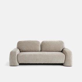 3-zits bank van dik fluweel Padang