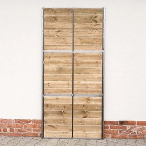 Schuifdeur -  Metaal En Hout