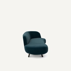 Slaapbank, fluweel, ROSEBURY, ontwerp Emmanuel Gallina