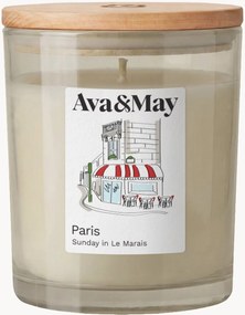 Geurkaars Paris (bergamot, jasmijn & roos)