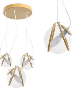 Hanglamp APP1091-3CP GOUD