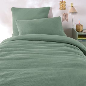 Kinderdekbedovertrek in gaas/gewassen katoen, Kumco