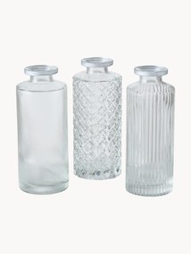 Kleine vazen Adore van glas, set van 3