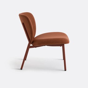Gestoffeerde loungestoel Belvini