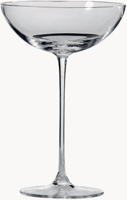 Mondgeblazen champagneglazen La Sfera, 6-delig