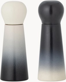 Zout- & pepermolens Hyman van rubberhout, 2-delig